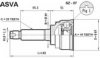 ASVA SZ-07 Joint Kit, drive shaft
